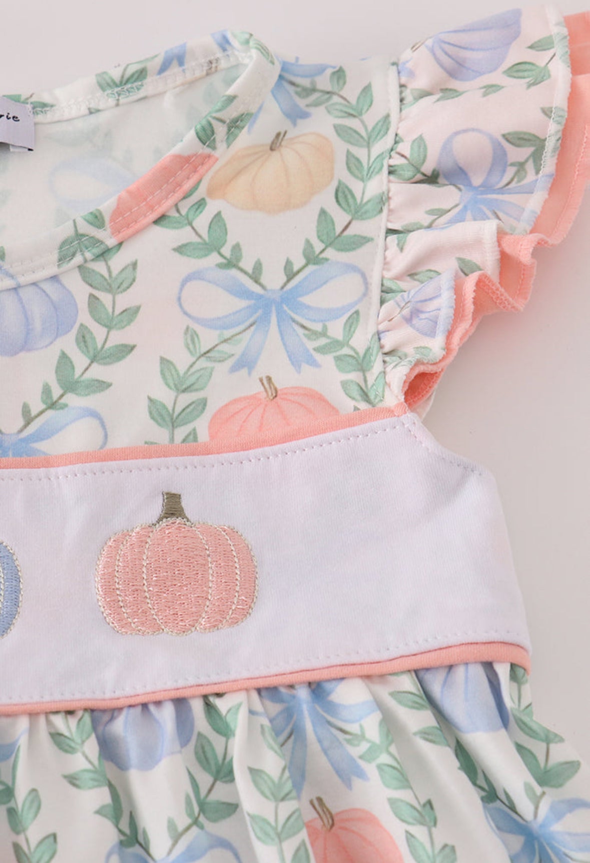 Pumpkin Harvest Ruffle Dress