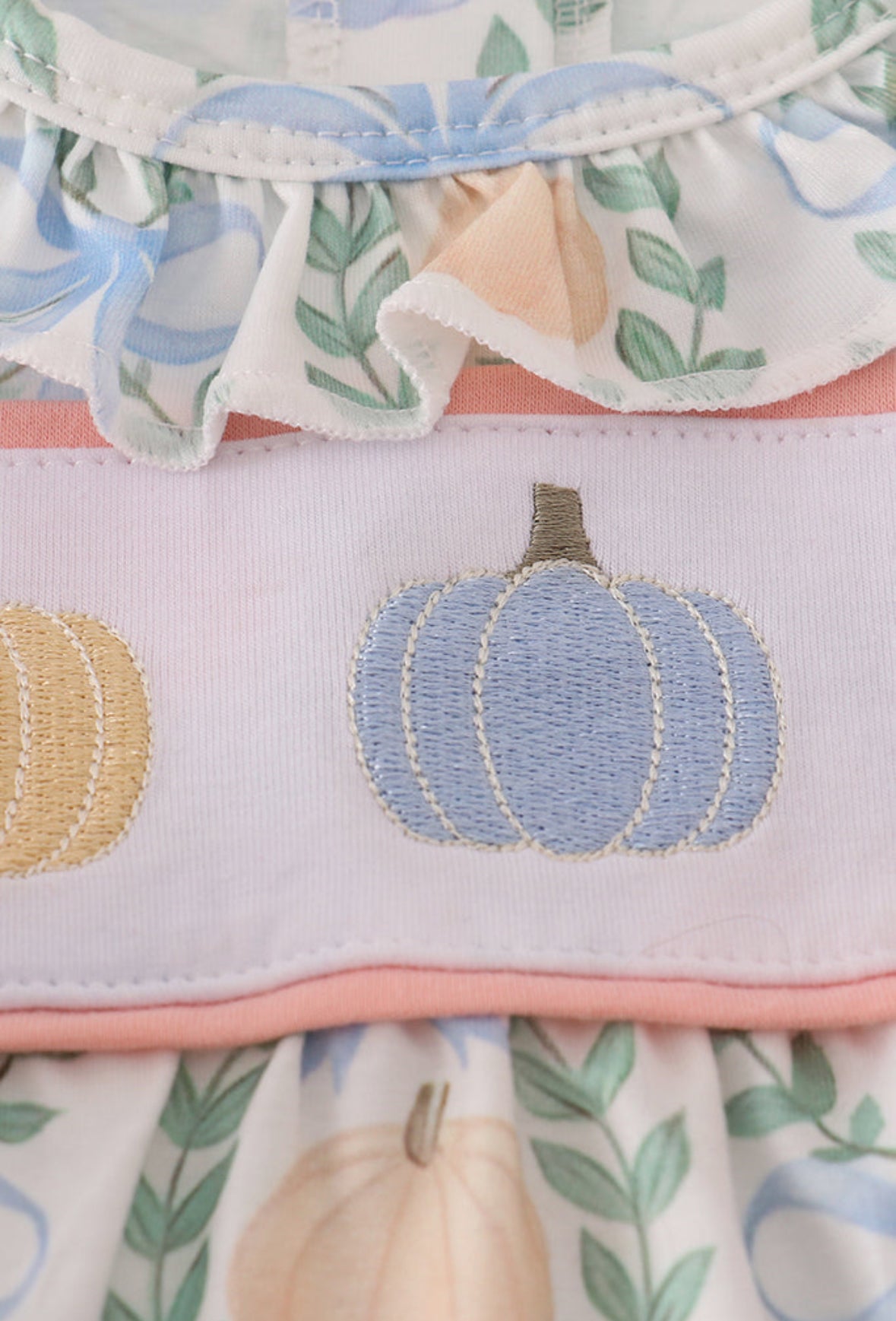 Pumpkin Harvest Ruffle Bubble