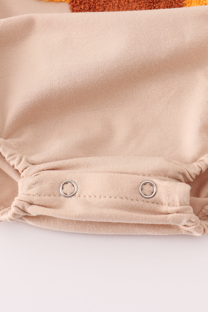 Beige Turkey Sweatshirt Bubble