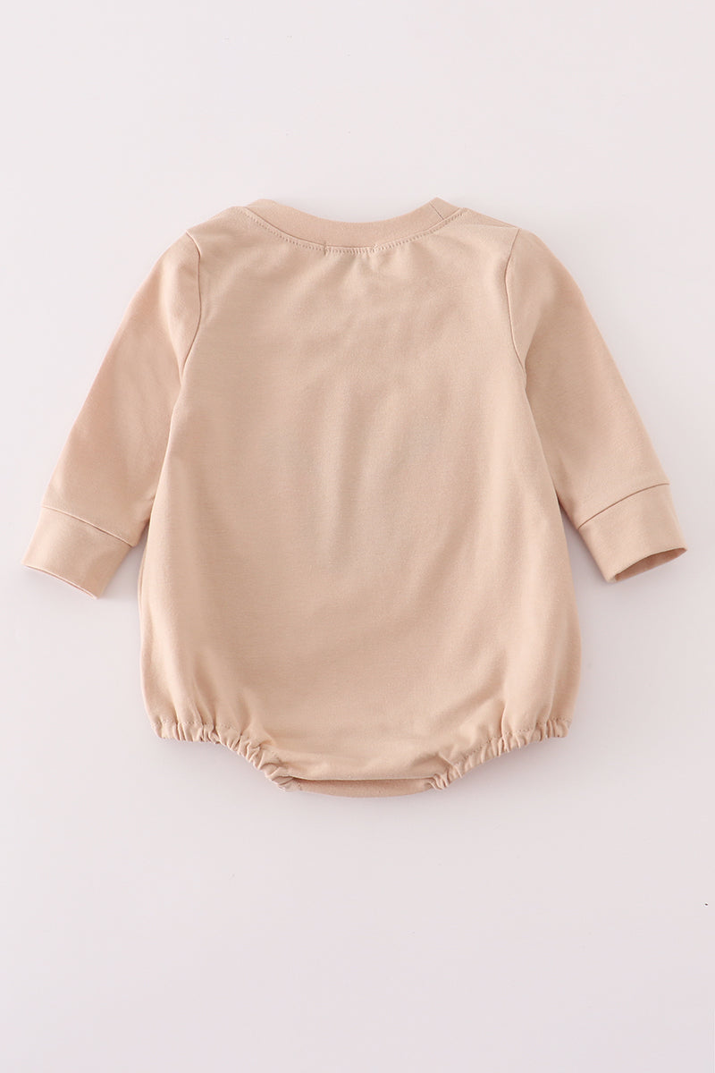Beige Turkey Sweatshirt Bubble