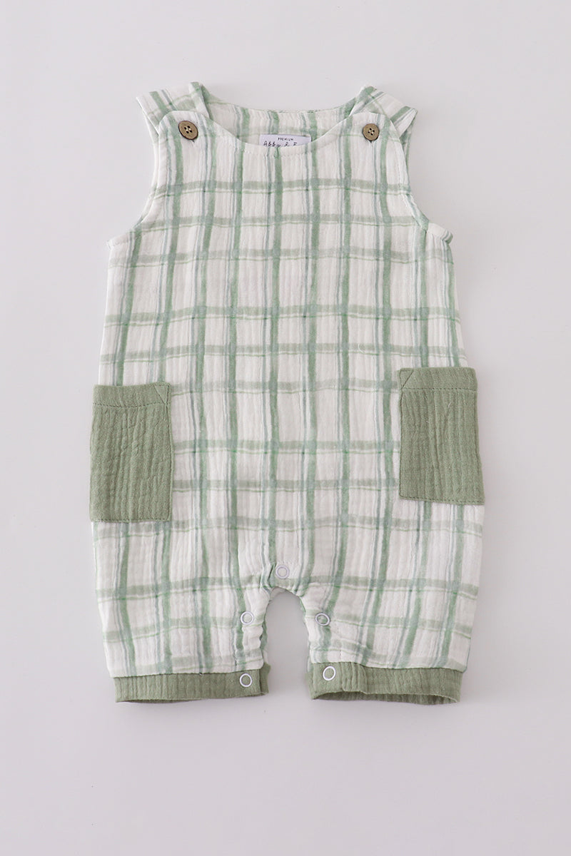 Sage Plaid Jon Jon
