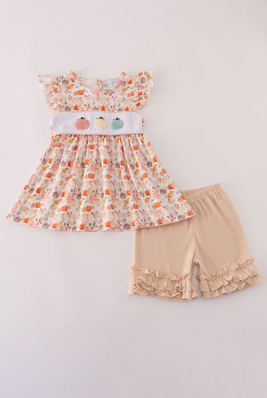 Autumn Pumpkin Cutie Ruffle Set