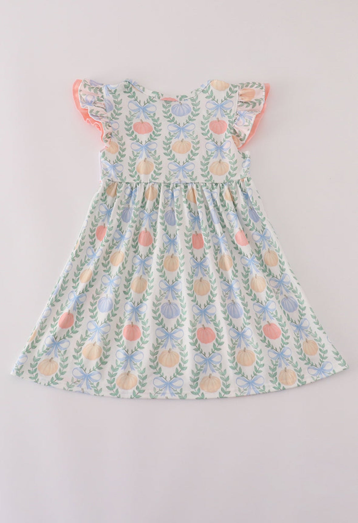 Pumpkin Harvest Ruffle Dress