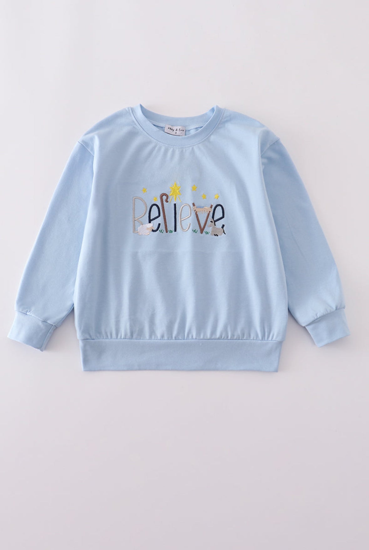 Blue Believe Top