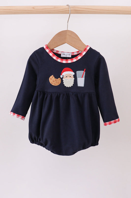 Navy Santa, Milk + Cookie Bubble