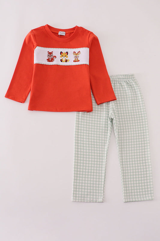 Woodland Friends Pants Set