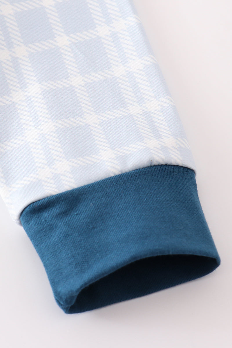 Blue Turkey Pants Set