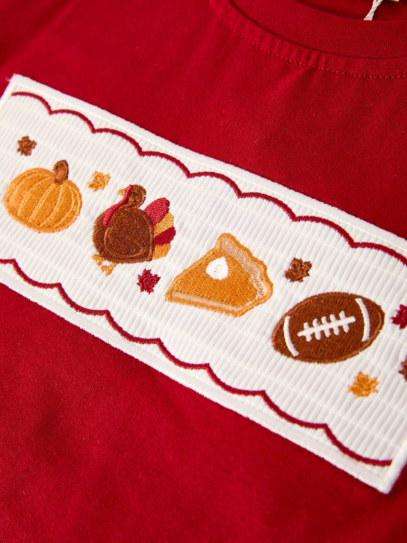 Turkeys + Touchdowns Boys Pant Set